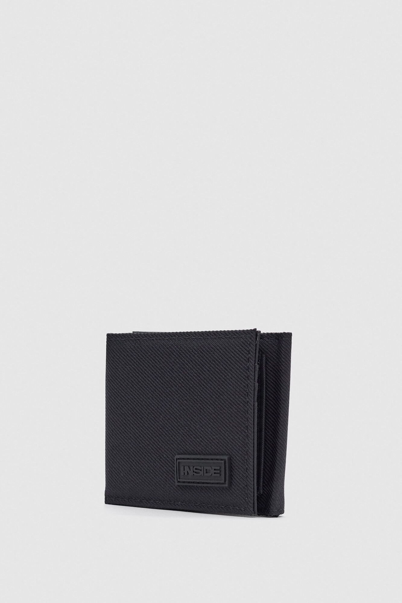 Inside Carteira Masculina de Nylon Preta