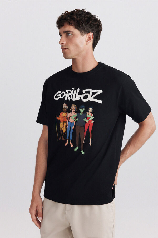 Springfield Gorillaz Mountain Group T-shirt black