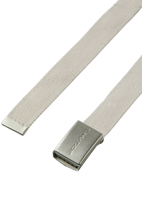 Jack & Jones Cintur&oacute;n pasador beige