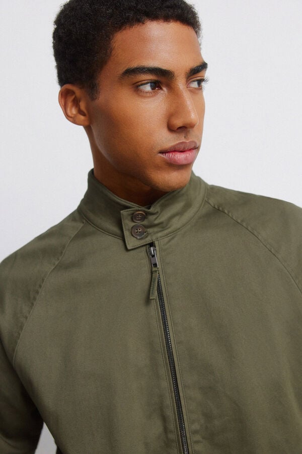 Springfield Cotton jacket printed