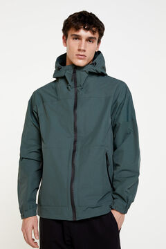 Springfield Hooded technical parka mallow