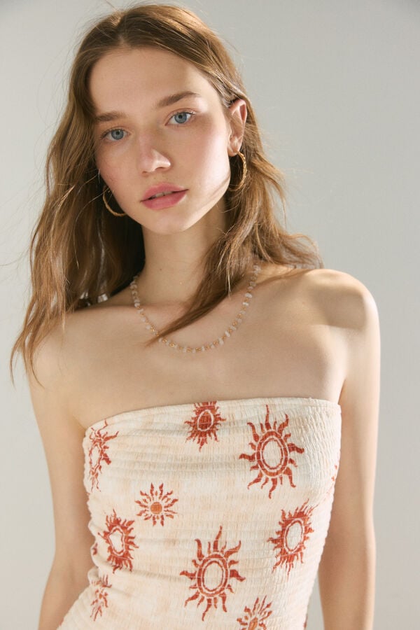 High Spirits Vestido Soleil cru