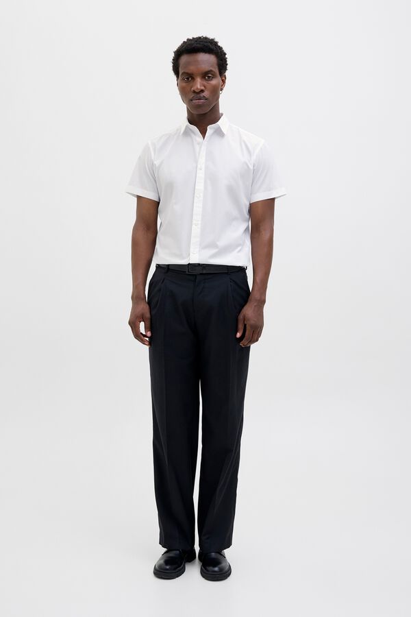 Jack & Jones Serge slim fit shirt white