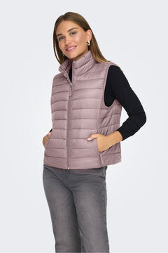Only Chaleco acolchado cremallera