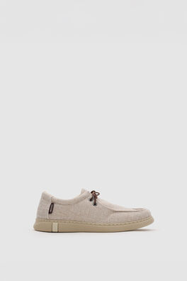 Zapatillas casual efecto piel
