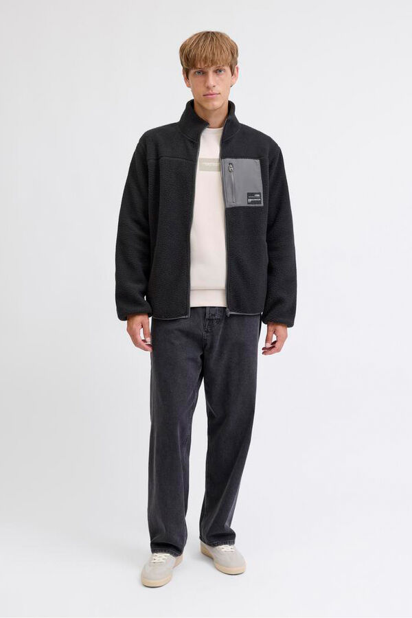 JJ REBEL Chaqueta teddy negro