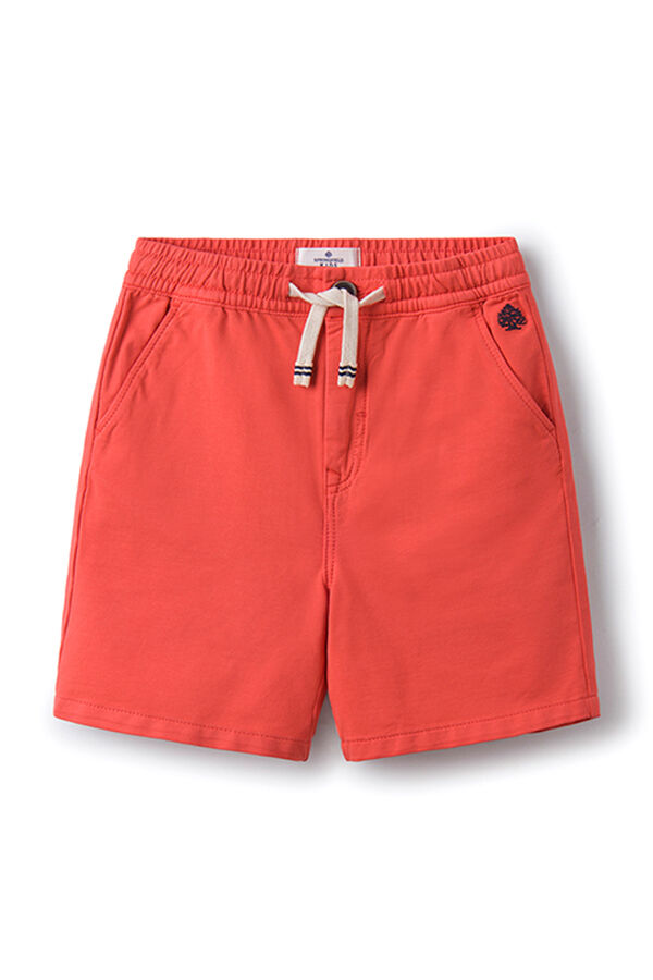 Springfield Boys' jogger-style Bermuda shorts ecru