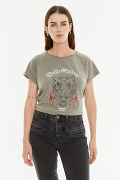 System Action Camiseta posicional tigre