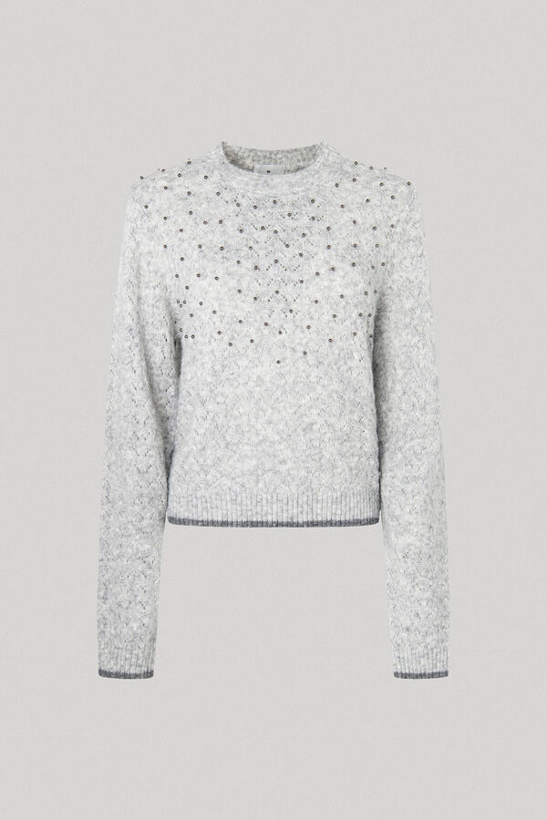 Springfield Jumper with diamante detail grey