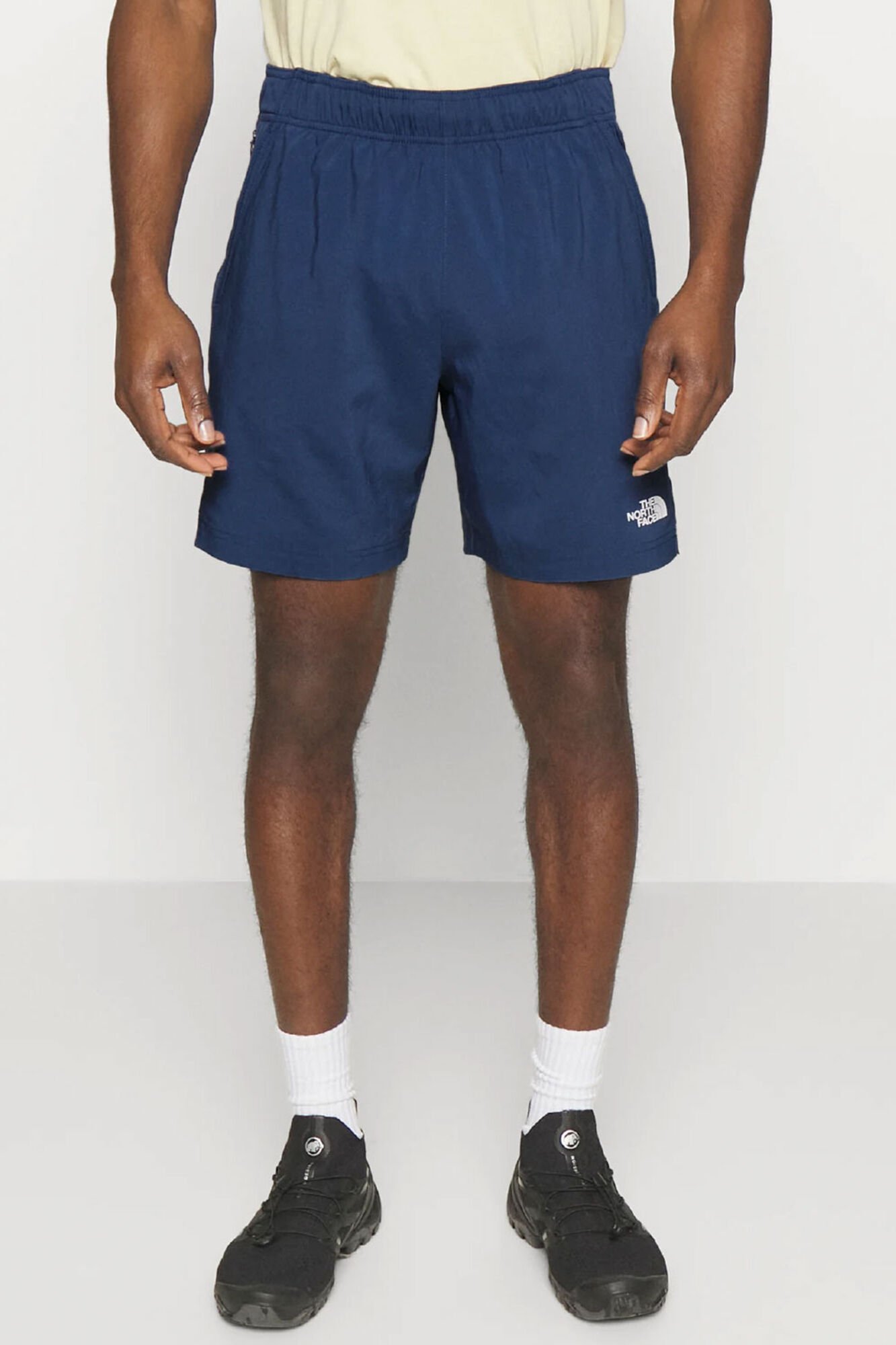 Navy north cheap face shorts