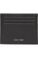 CK Jeans Tarjetero Calvin Klein de piel negro