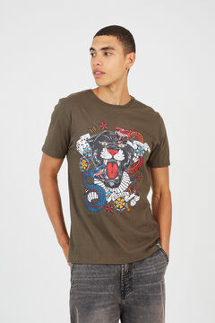 Brave Soul T-shirt de manga curta estampada