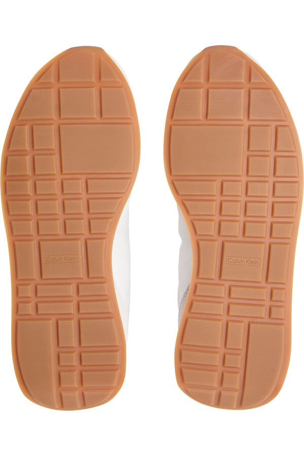 CK Jeans Zapatilla runner Calvin Klein blanco