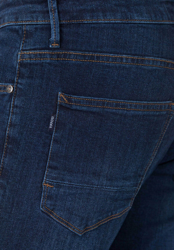 Tiffosi Cal&ccedil;a Jeans Liam Super Slim com Efeito Lavado azul