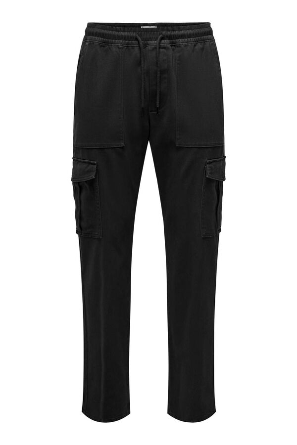 Springfield Fluid cargo trousers black