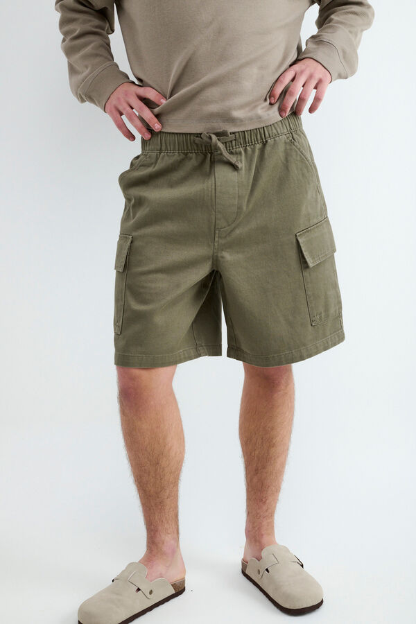Balmohk Cargo Bermuda shorts printed