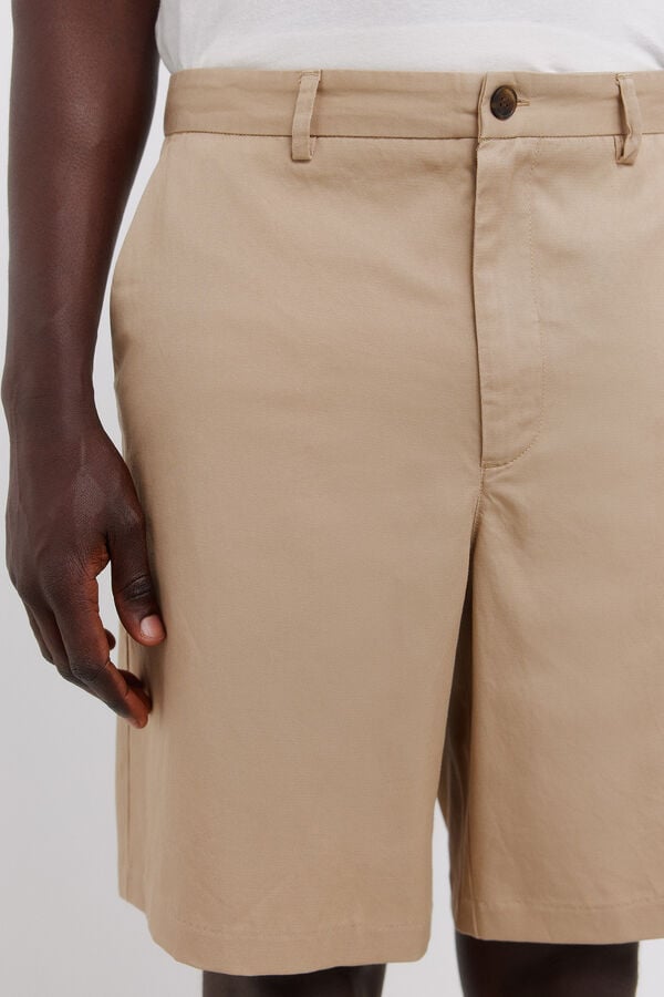 Springfield Fluid wide fit Bermuda shorts grey