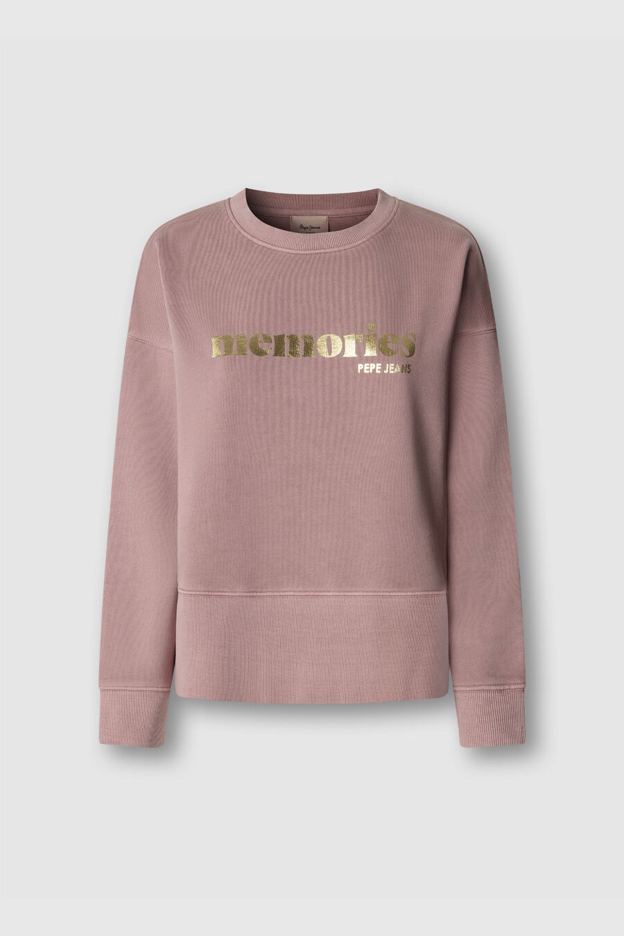 Sudadera cuello redondo logo