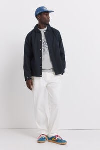 Springfield Relaxed fit straight leg trousers