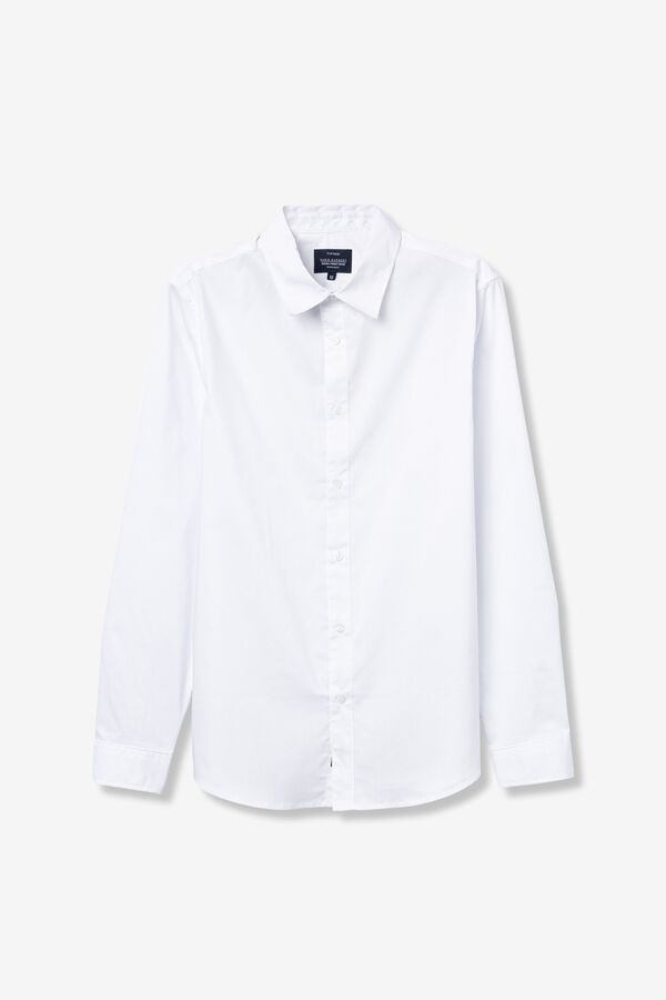 Tiffosi Slim fit shirt white