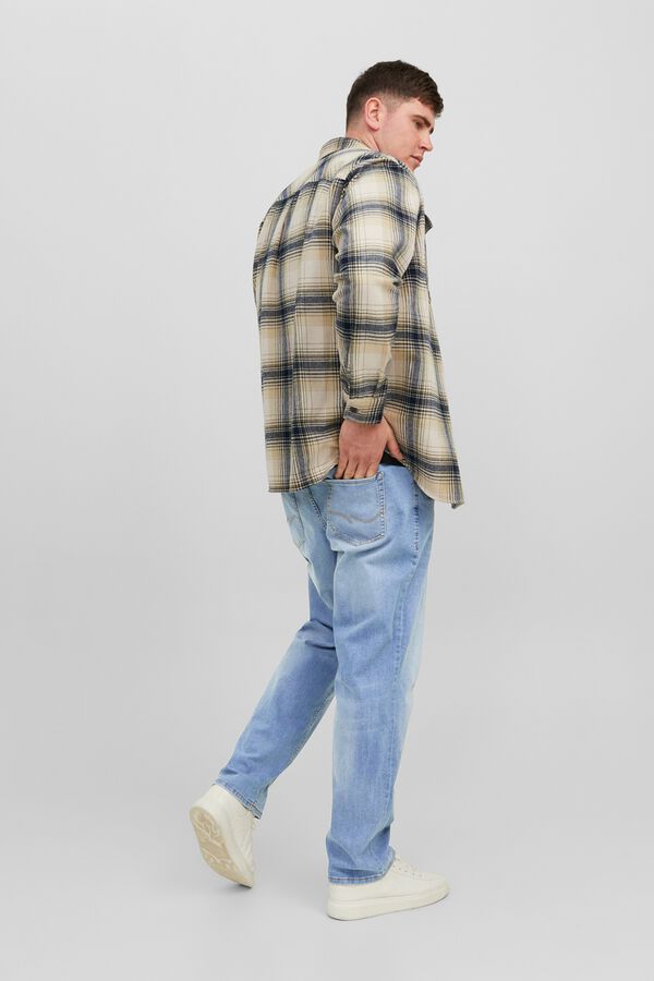Jack & Jones PLUS Straight five-pocket jeans blue