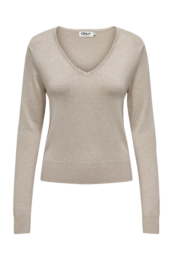 Only Fine knit jumper white