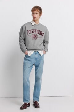 Springfield Medium light wash regular fit jeans