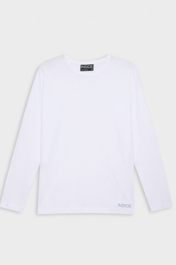 Springfield Essential colourful T-shirt white