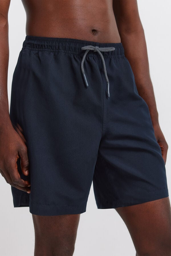 Springfield Plain long swimwear blue