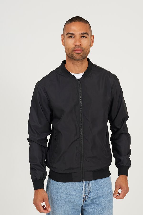 Brave Soul Puffer bomber black