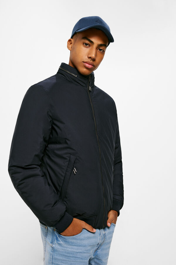 Springfield Technical quilted jacket navy