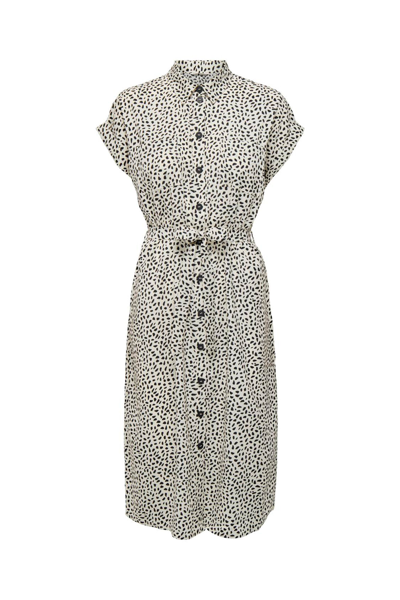 Only Vestido midi camiseiro
