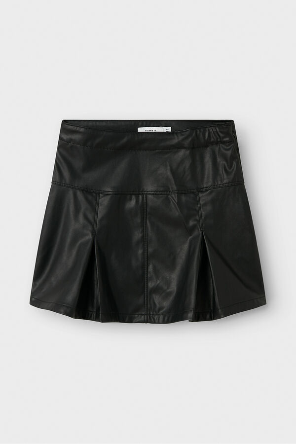 Name It saia plissada de menina preto