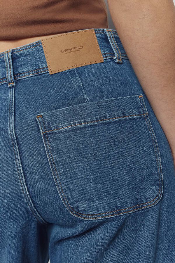 Springfield Sailor ankle-length jeans blue