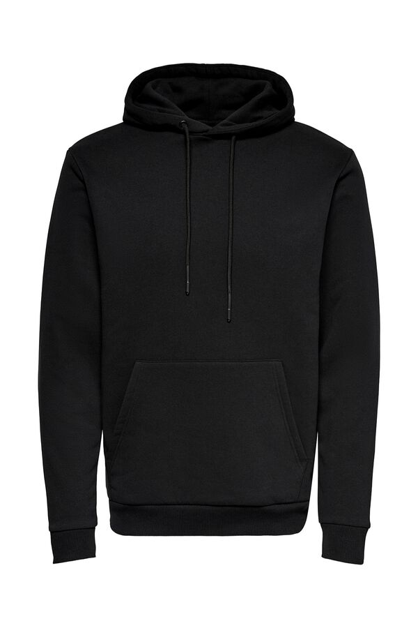 Only & Sons Sudadera con capucha negro