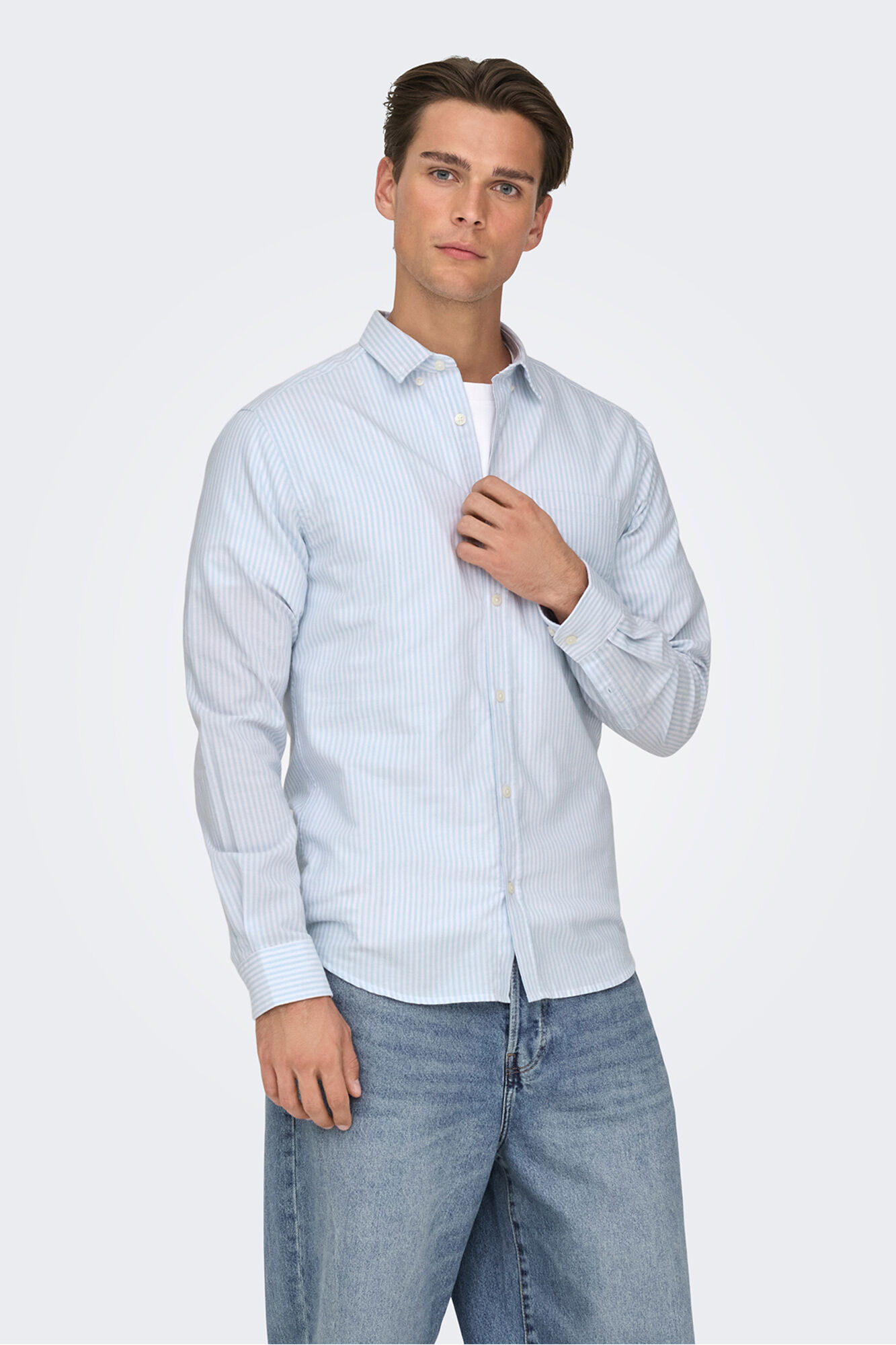 Only & Sons Camisa oxford slim fit
