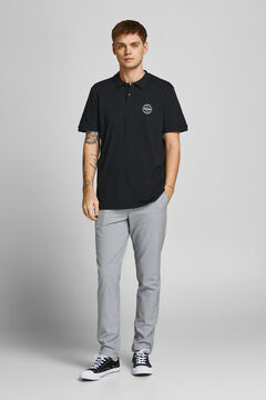 Springfield Short-sleeved polo shirt black