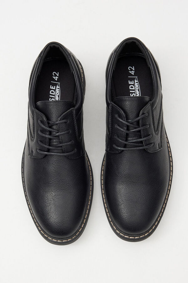 Springfield Classic lace-up shoes black