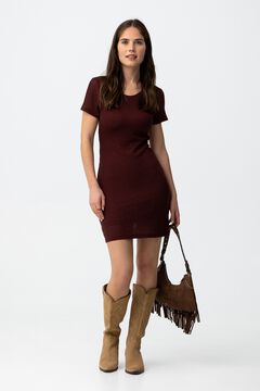 Tiffosi Young Vestido slim manga corta