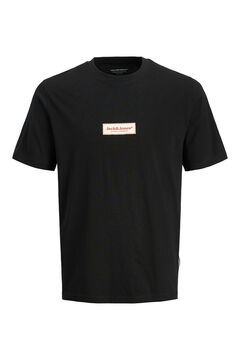 Jack & Jones T-Shirt Regular-Fit Schwarz