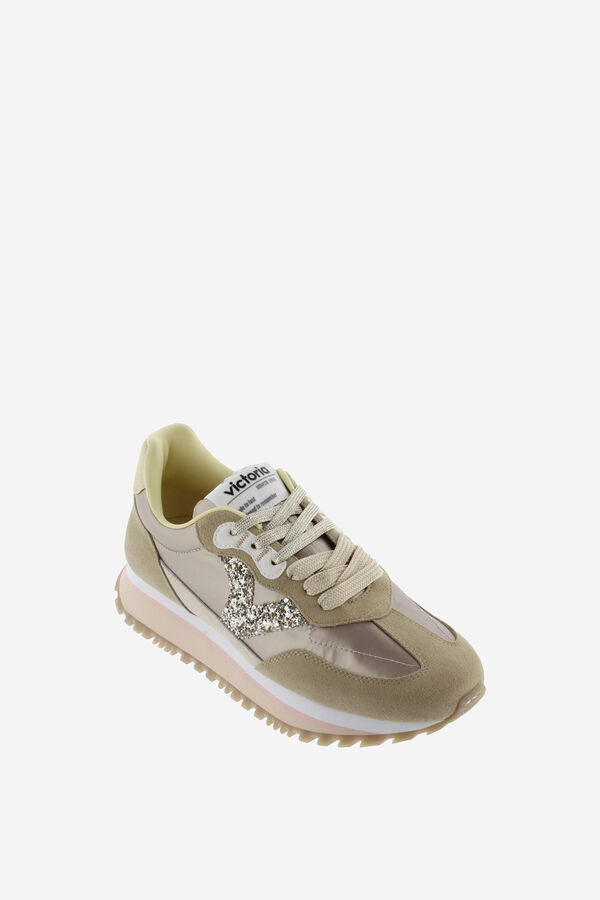 Victoria Glitter sneakers yellow