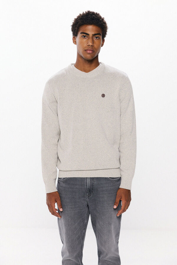 Springfield plain twisted jersey grey