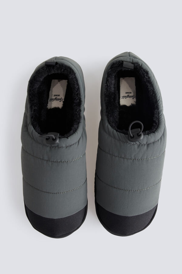 Springfield Mountain mule slipper green
