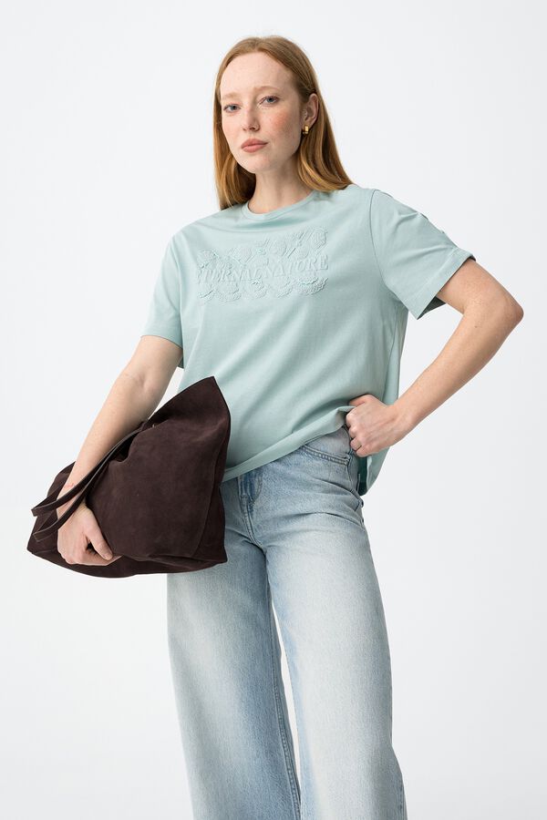 Tiffosi Relaxed fit T-shirt bleu