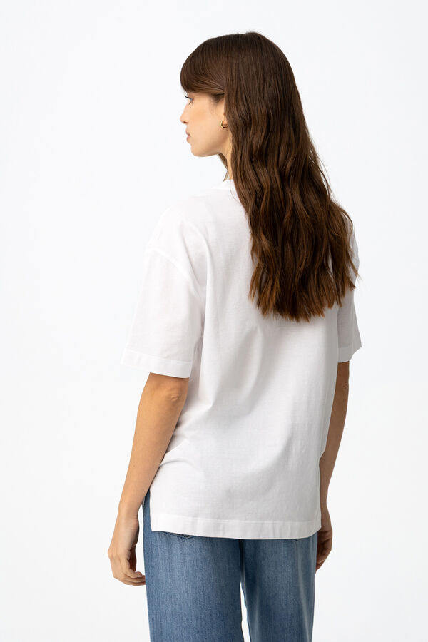 Tiffosi Relaxed fit T-shirt blanc
