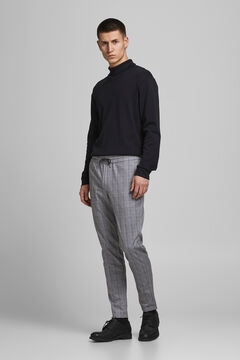 Springfield Checked trousers black
