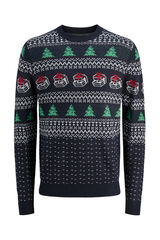 Jack & Jones Jersey navide&ntilde;o azul