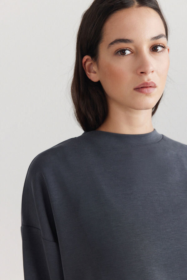 Springfield Soft touch sweatshirt grey