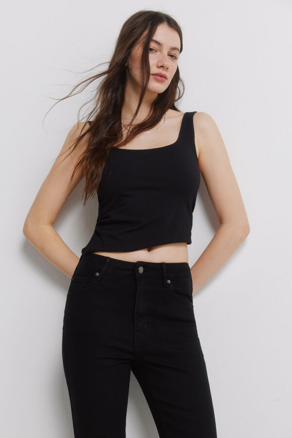 Springfield Skinny jeans black