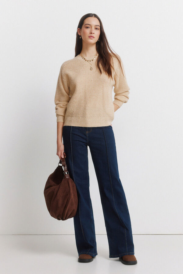 Springfield Sequined jumper brown